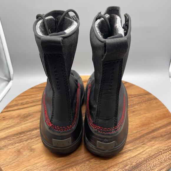 Sorel 1964 Boots Mens Size 9.5 Black Premium Waterproof Duck Insulated Lace Up - Picture 4 of 8